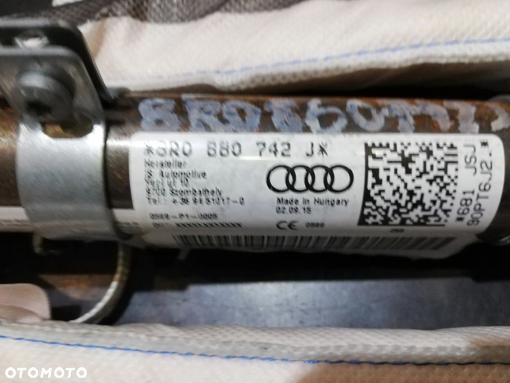 AUDI Q5 8R LIFT KURTYNA LEWA PRAWA ORYGINAŁ 8R0880741J 8R0880742J - 5