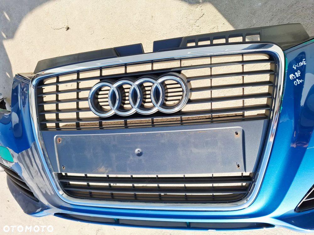 Zderzak Przód Przedni S-Line Audi A3 8P Lift - 16