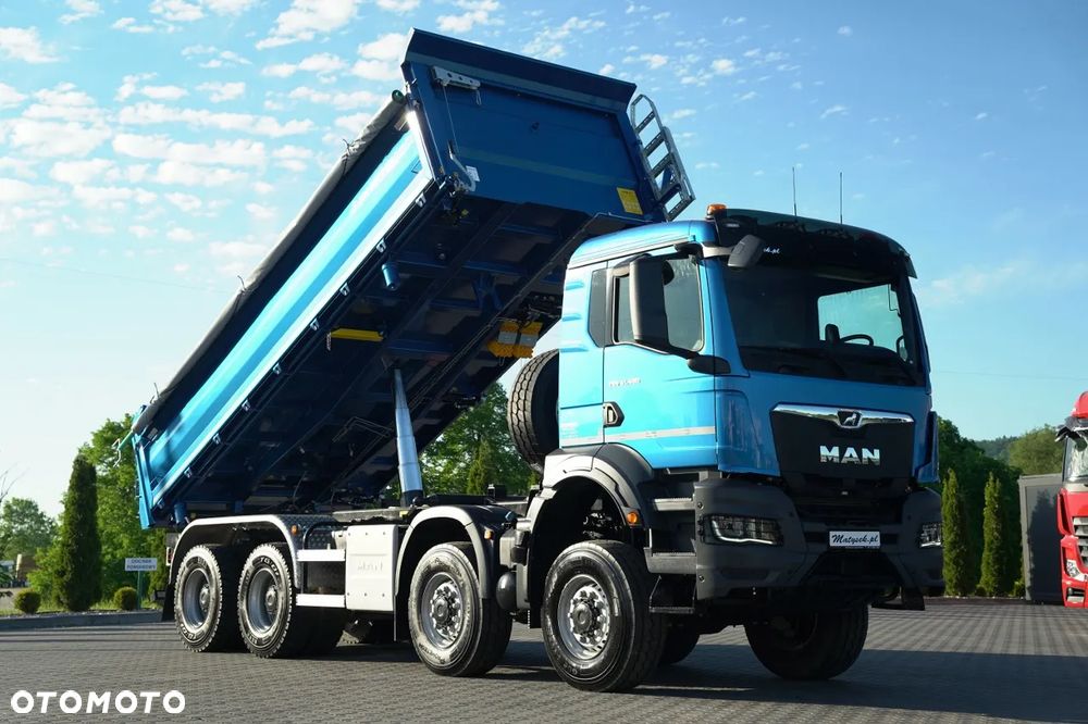 MAN TGS 41.480 / 8X6 / WYWROTKA 3 STRONNA / BORDMATIC / KH KIPPER / AUTOMAT / FABRYCZNIE NOWY / 2026 / - 7