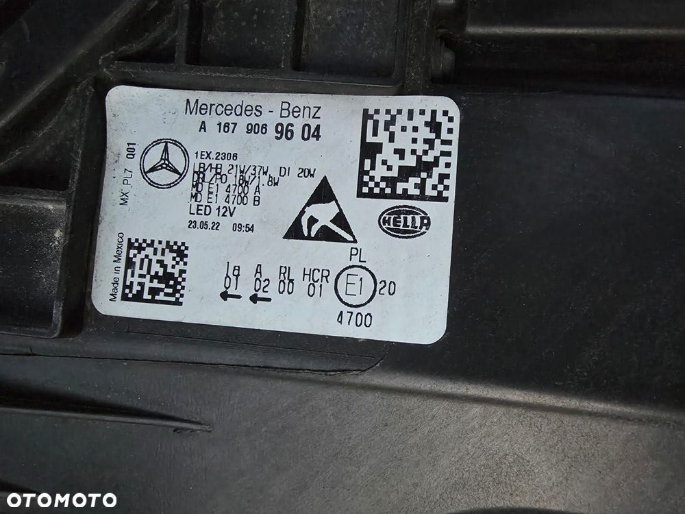 mercedes gle w167 167 lampy przód full led performance a1679064311 a1679069604 - 14