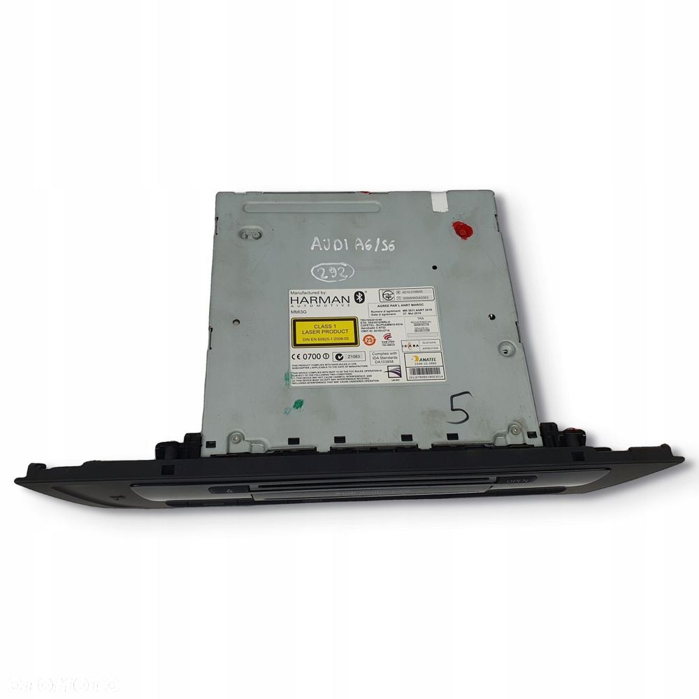 RADIO CD MMI CZYTNIK NAWIGACJI GPS Audi A6 C7 4G0035666C - 2