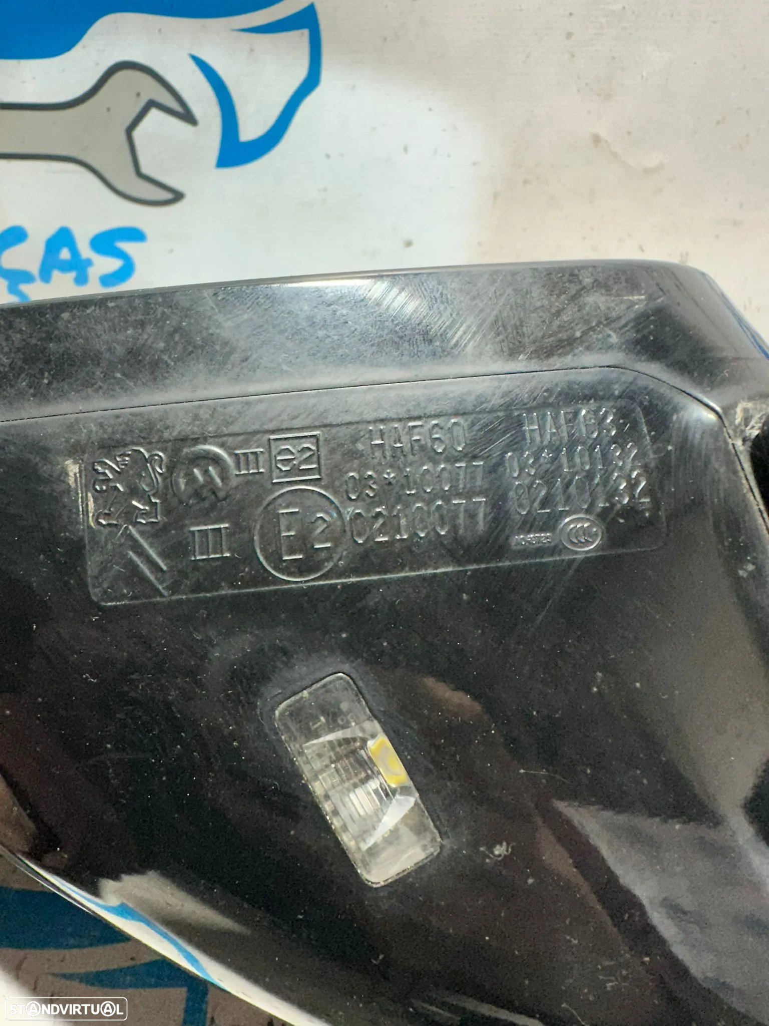 .Espelho Retrovisor Original Esquerdo Elétrico PSA Citroen DS5 2011 - 2018 - 7