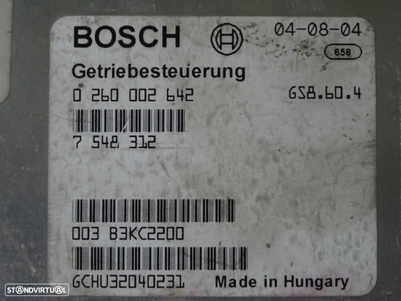 Centralina Caixa De Velocidades  Bmw 5 (E39)  0260002642 / 7548312 / 7 - 3
