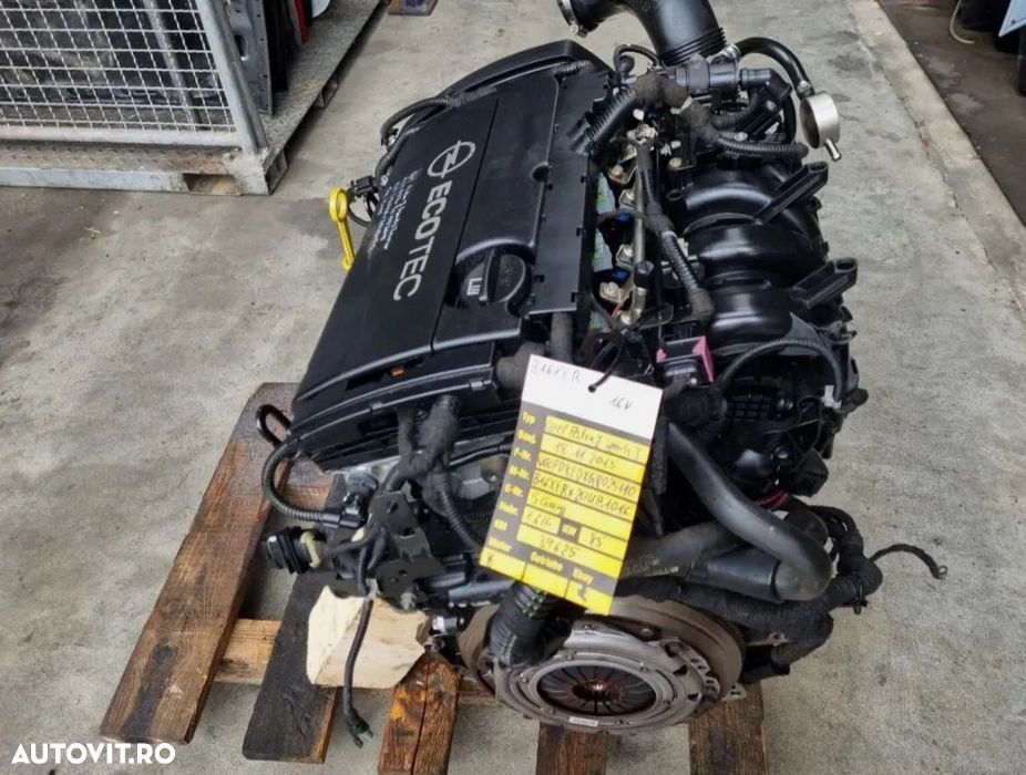 motor opel b16xer 1.6 benzina 2017 85kw astra , mokka insignia - 2
