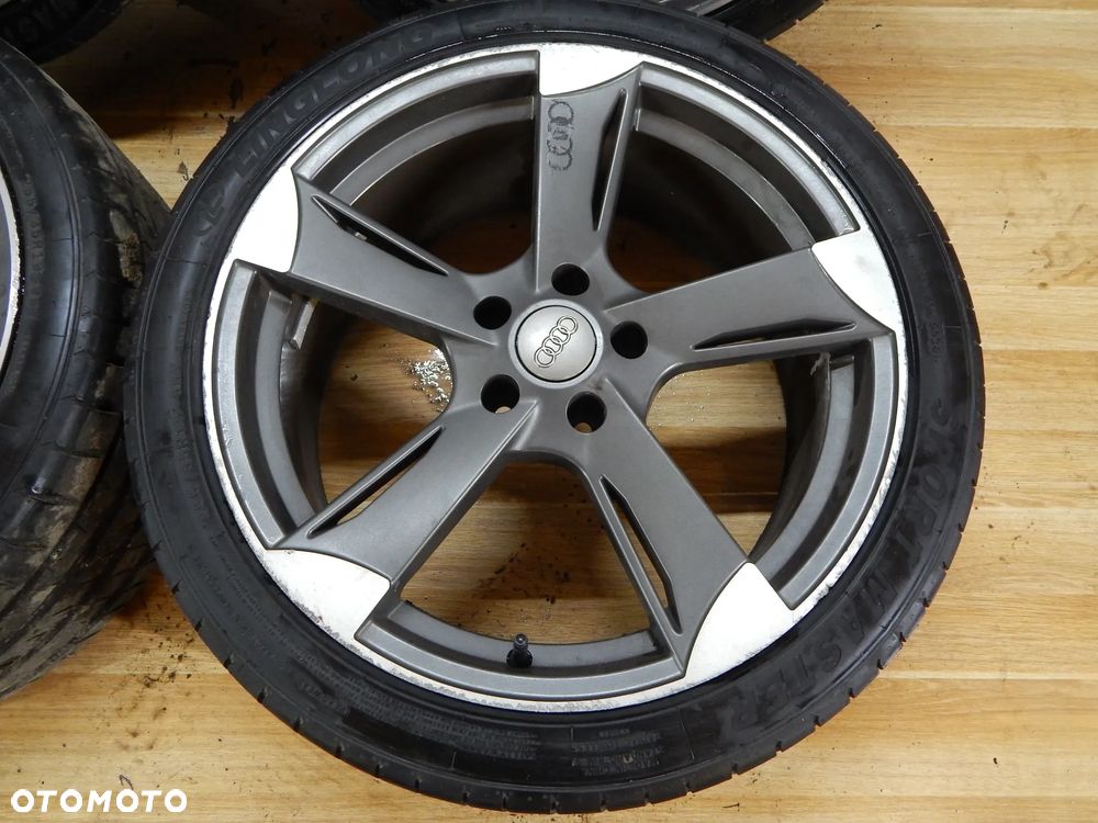 Felgi felga 19 koła aluminiowe R19 Audi A4 B8 A5 8T A6 c7 c6 Q5 06-19 opony jak nowe Łuków części - 3