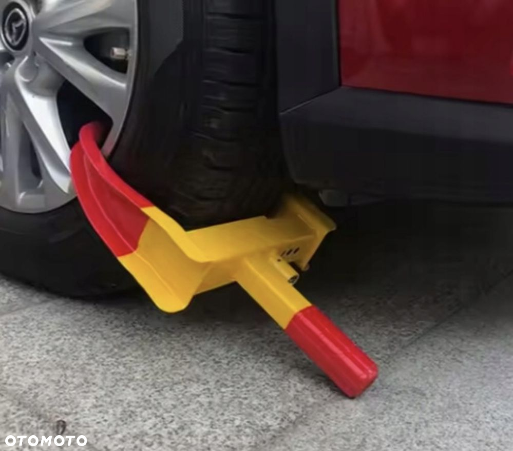 Blokada na koło antykradzieżowa, auto osobowe, przyczepka kamper - 7