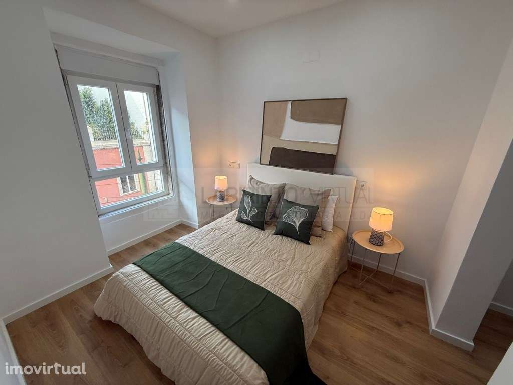 Vende-se T3 remodelado e mobilado, em Penha de França - Lisboa - Grande imagem: 5/14