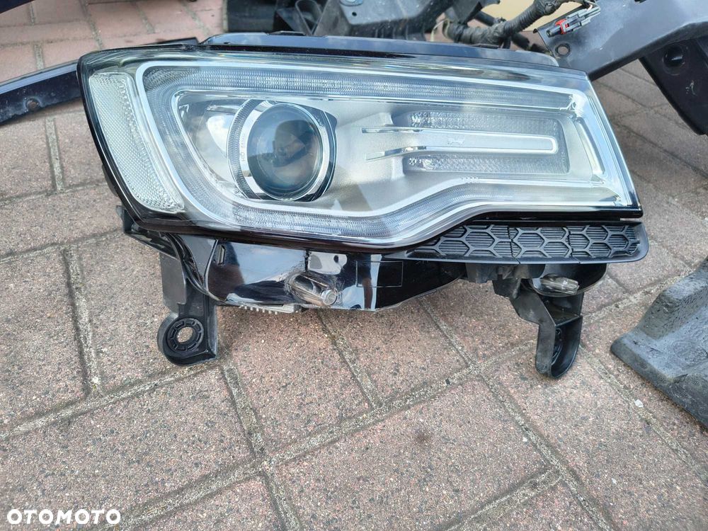 Przód kompletny Jeep Grand Cherokee WK2 lift Maska zderzak Błotnik Reflektor - 11