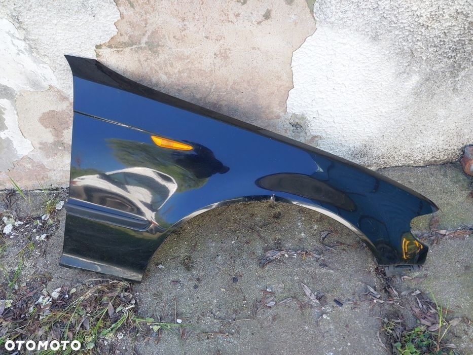 Prawy przedni błotnik prawy przód bmw e 46 e46 sedan touring kombi lift polift schwarz II 2 czarny - 1