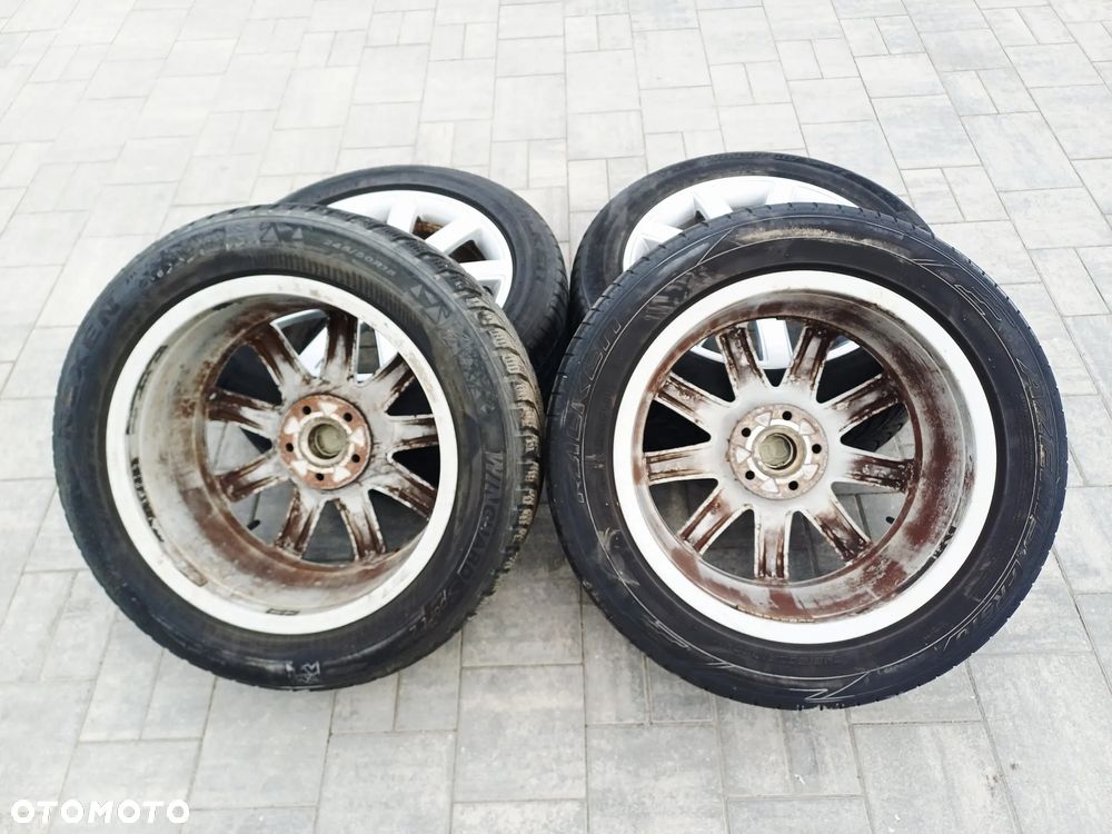 FELGI Z OPONAMI KOŁA ALUMINIOWE AUDI A3 A4 A6 A8 R18 5X112 ET43 8Jx18H2 4E0601025AB NR24 - 9