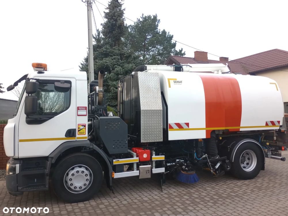 Renault D18 280 WIDE Zamiatarka Zoeller Semat  *2018* - 7