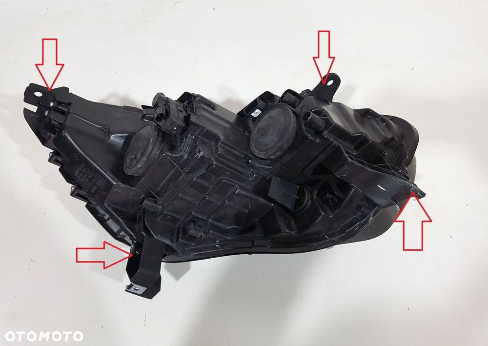 RENAULT SCENIC IV 4 LAMPA PRZÓD PRZEDNIA LEWA SOCZEWKA LED 260607230R EU - 5