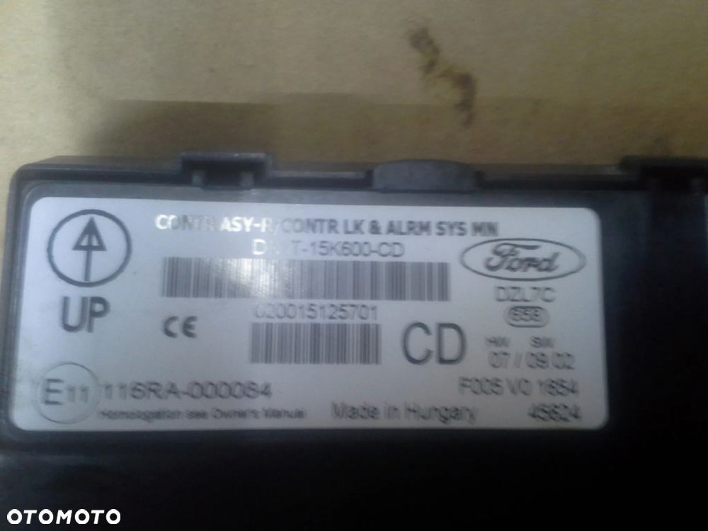 Ford Fiesta MK7 FL 1.0 EcoBoost zestaw startowy komputer 0261S11313 stacyjka immo - 7