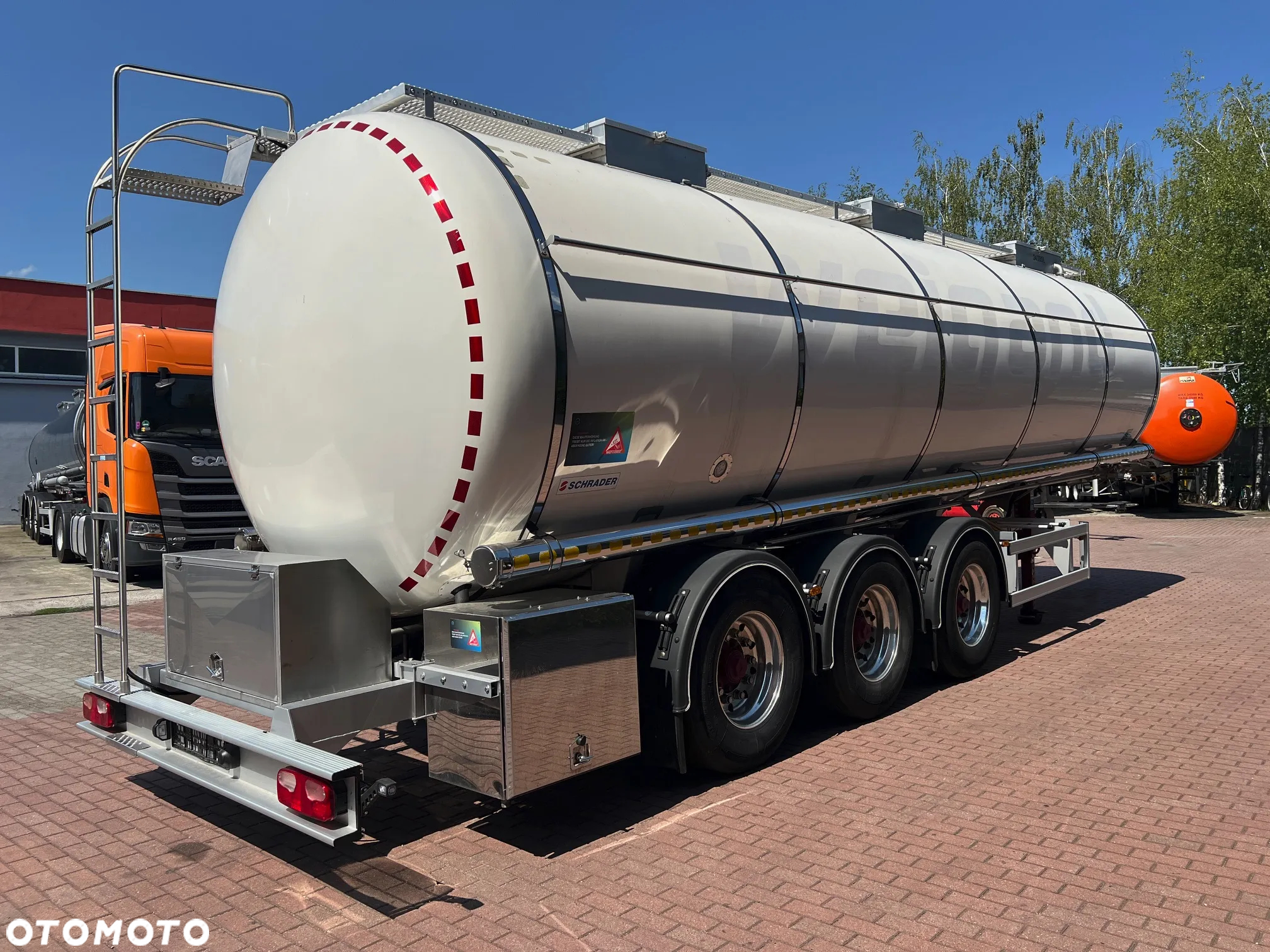 Schrader 2 BAR, ogrzewanie, waga 6200kg, - 5