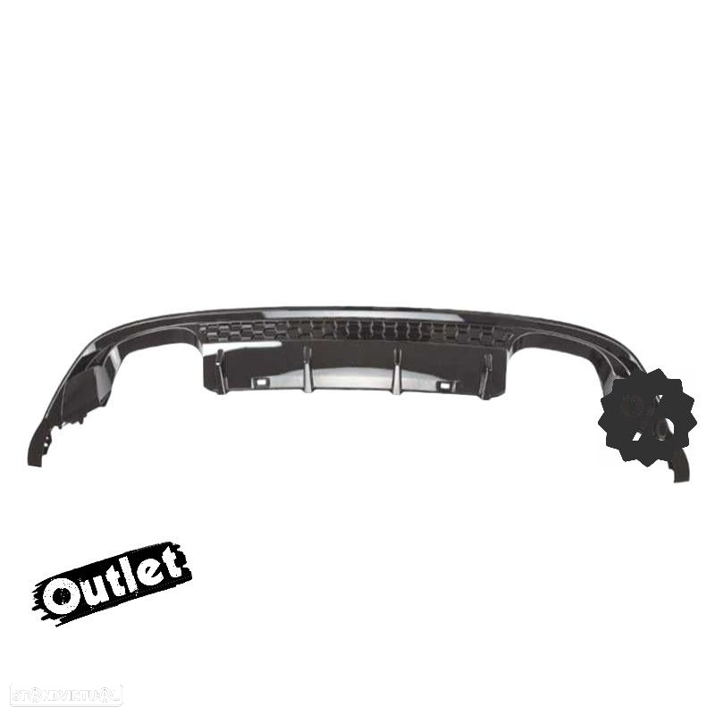 C012403C1 DIFUSOR PARA VOLKSWAGEN VW GOLF 7.5 17-20 LOOK R PRETO BRILHO - 8