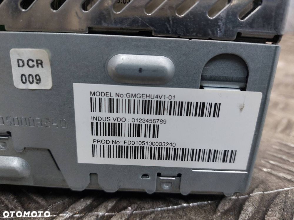RADIO ODTWARZACZ + WYŚWIETLACZ OPEL VECTRA C 13188477 24461297 ID: 238324 - 4