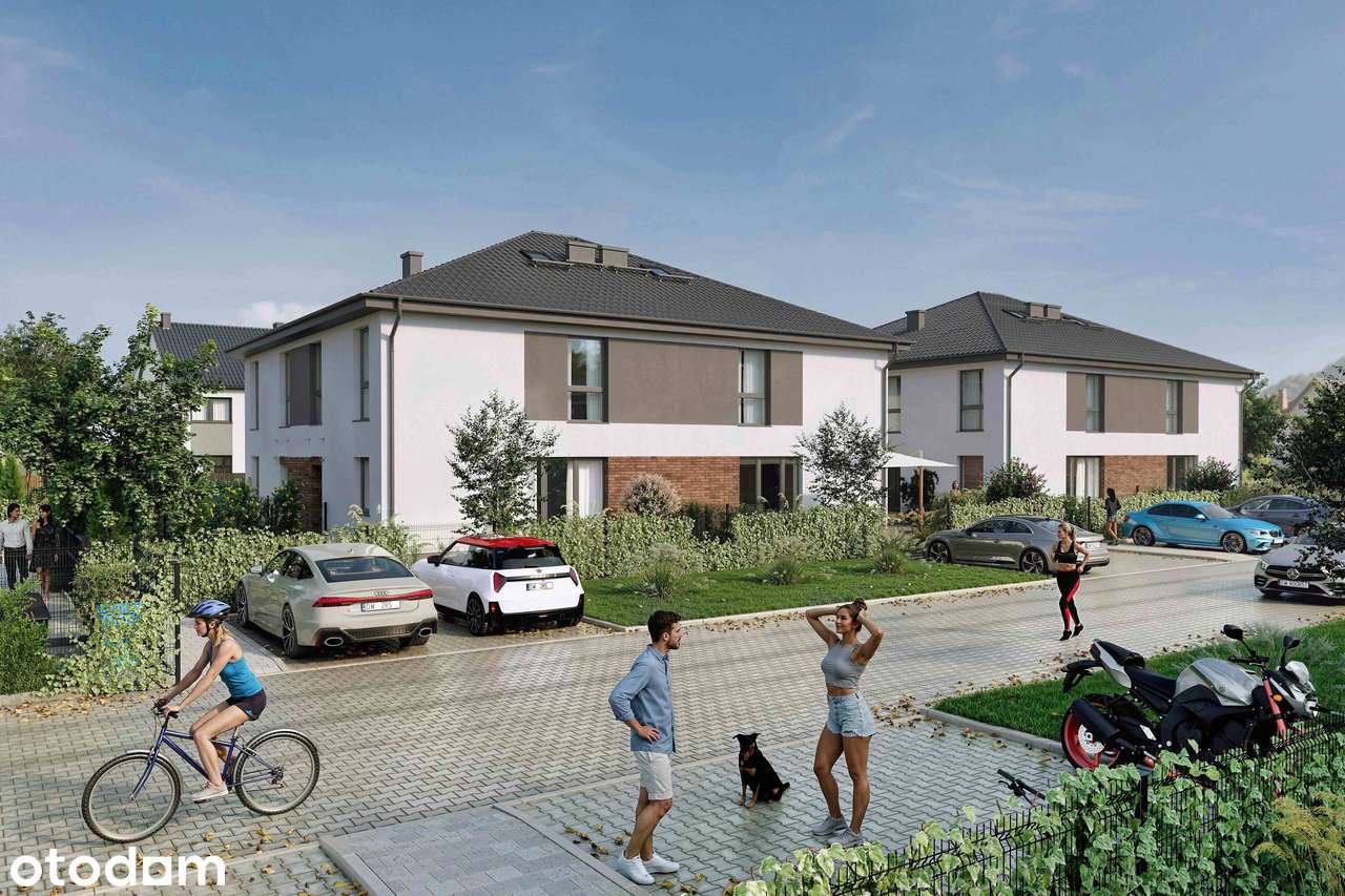 Nowoczesne apartamenty z ogrodem w Kiełczowie