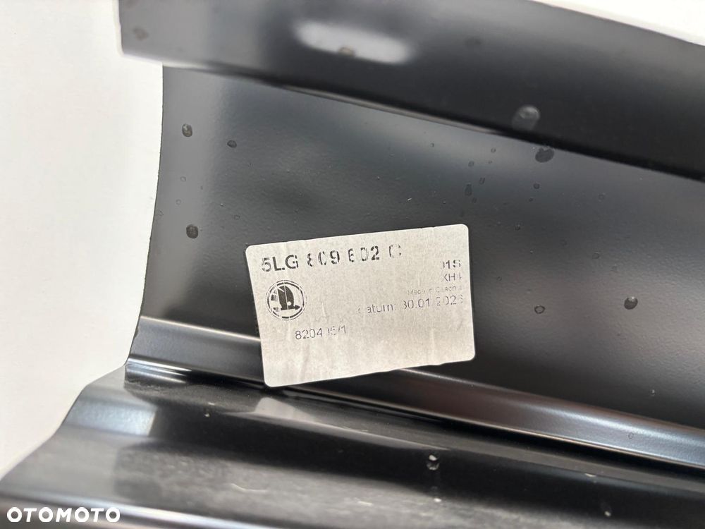 Skoda Enyaq 5L Błotnik Poszycie Prawe Tył Tylne 5LG809602C - 9