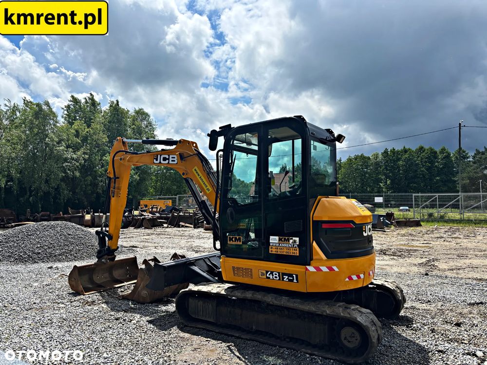 JCB 48Z-1 MINI-KOPARKA 2017R. | JCB 8040, 8050, 51, 55, KUBOTA KV VOLVO ECR 48, KOMATSU PC50, CAT 305 - 15