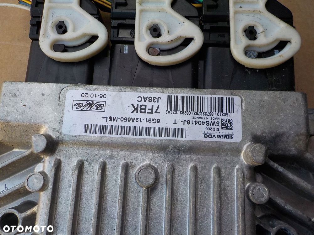 sterownik silnika ford s-max mk1 2,0 TDCI 6G91-12A650-MK - 2