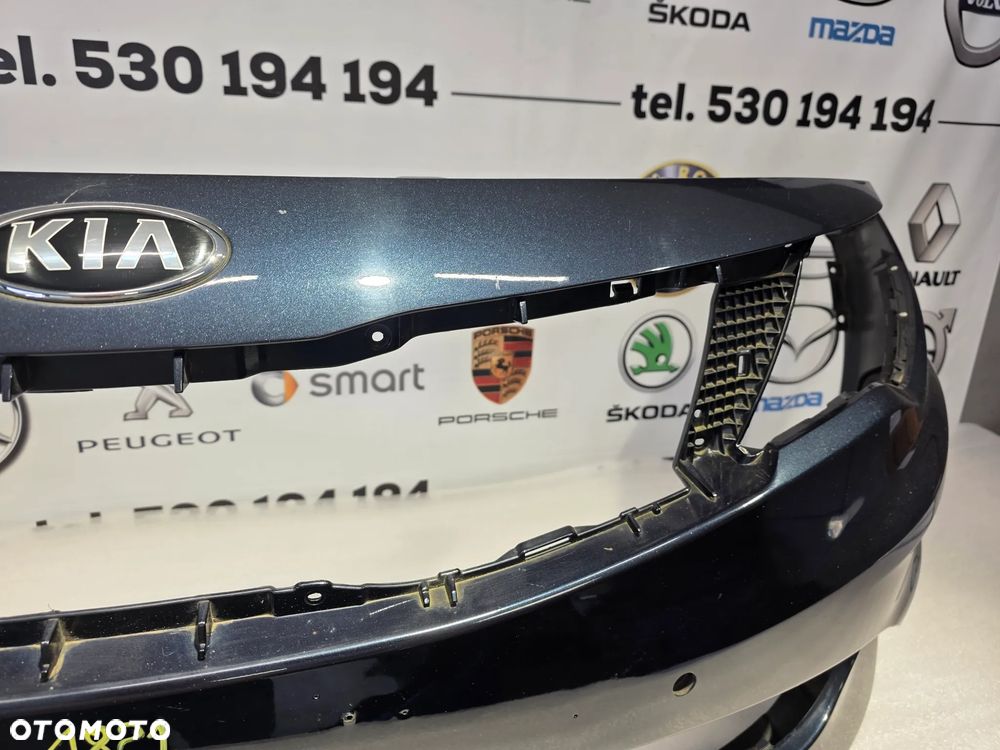 KIA OPTIMA IV 4 15- ŁADNY ZDERZAK PRZEDNI PRZÓD NA 4xPDC + LEWA KRATKA I CHROM , NR 86511-D4000 , NR AUKCJI NZ1821 - 16