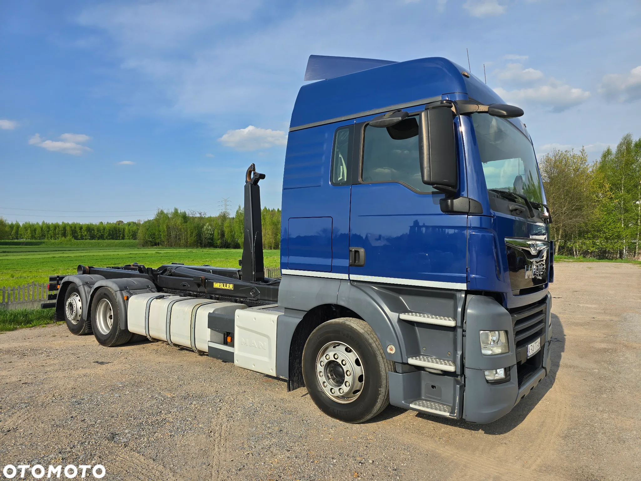 MAN TGX HAKOWIEC Euro 6 2017 rok MEILLER złom śmieci makulatura gruz trociny - 4