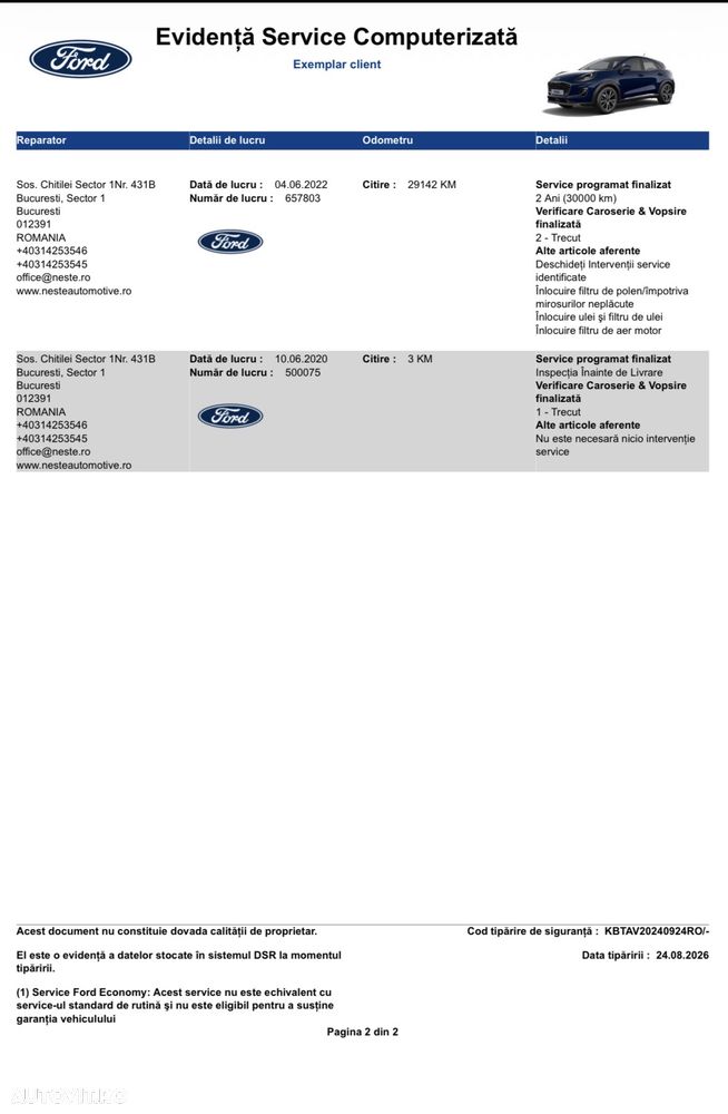FORD Puma 2020 — imagine 30
