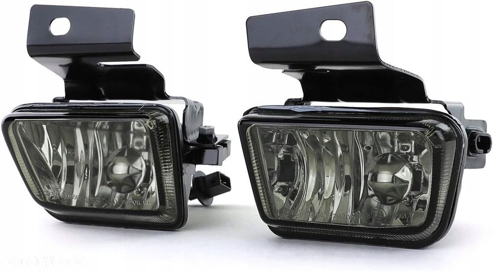 Halogeny Lampy pmg L+R Tuning Clear Smoke VW Golf II 2 mk2 Jetta 1983-1992 - 5