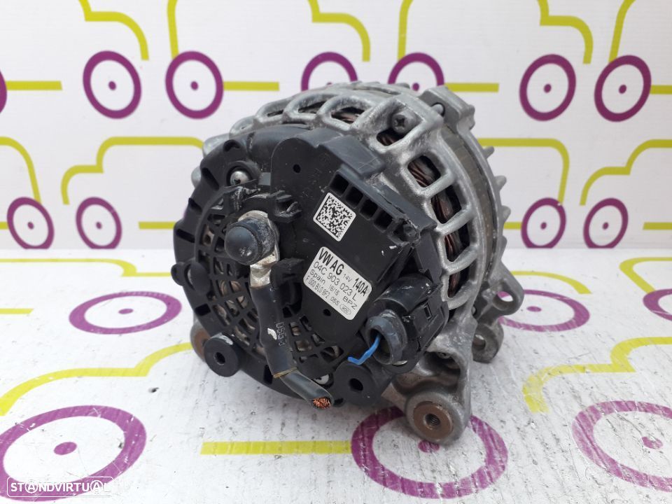 Alternador VW Polo (6C) 1.2Tsi 90Cv de 2014 - Ref: 04C903023L - NO50124 - 3