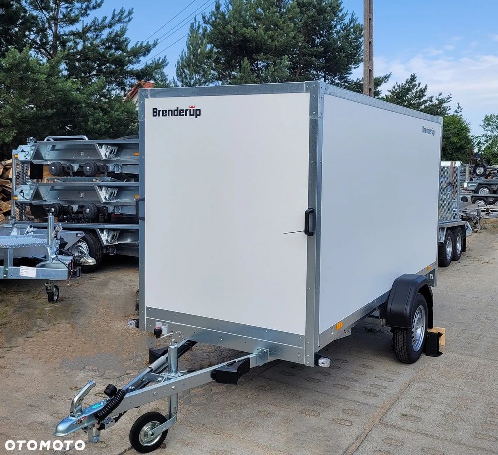 Brenderup Przyczepa CARGO CD260 750kg furgon z rampą lub z drzwiami 260x130cm H150 lekka 750kg - 8