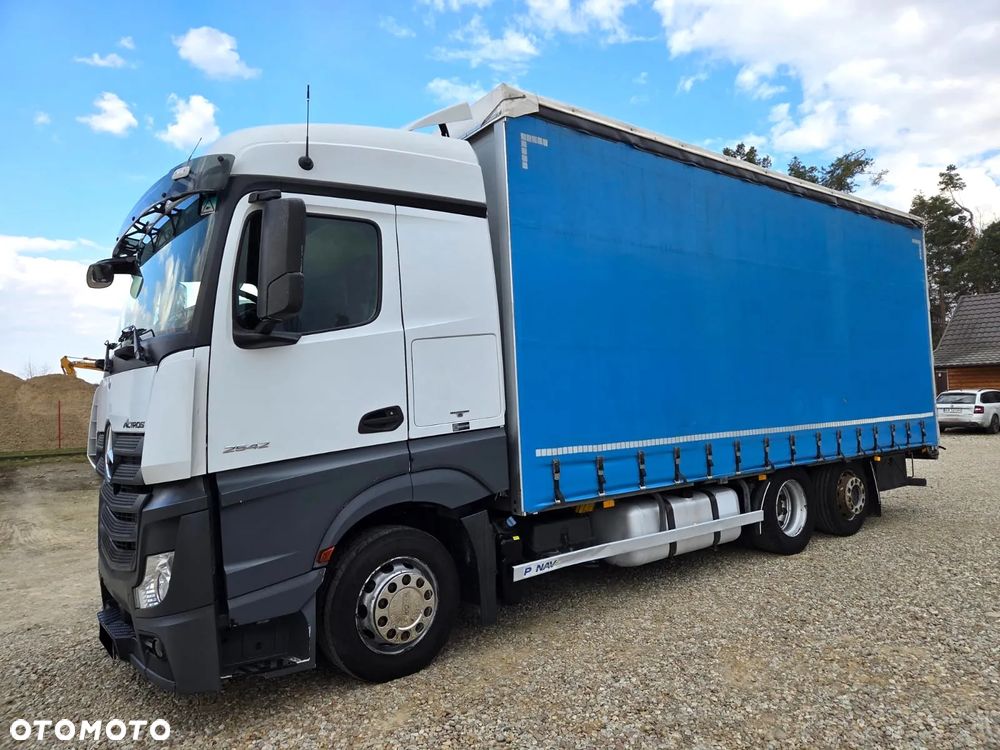 Mercedes-Benz ACTROS 2542 BLUETECK / 6X2 / FIRANKA / PODNOSZONA OŚ - 4