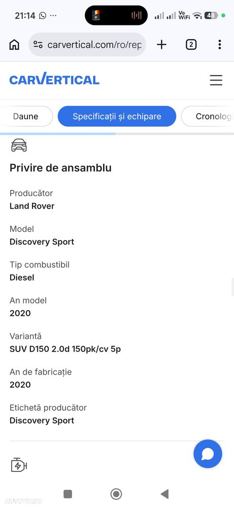 Land Rover Discovery Sport 2.0 l TD4 HSE - 24