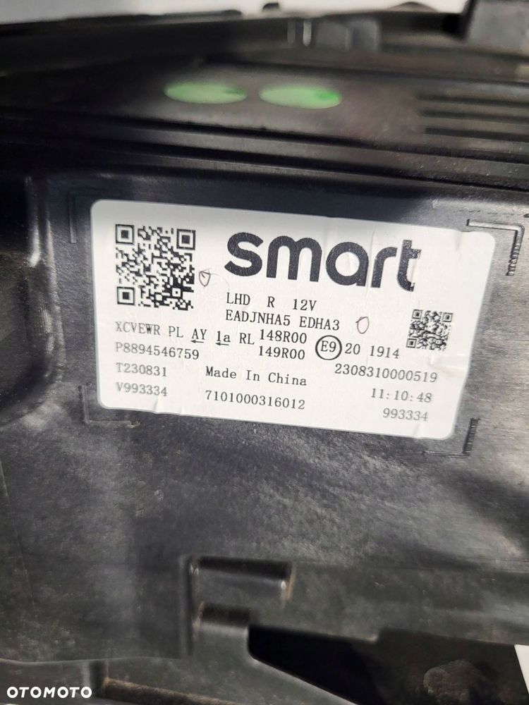 smart 3 full led przód strona prawa p8894546759 - 8