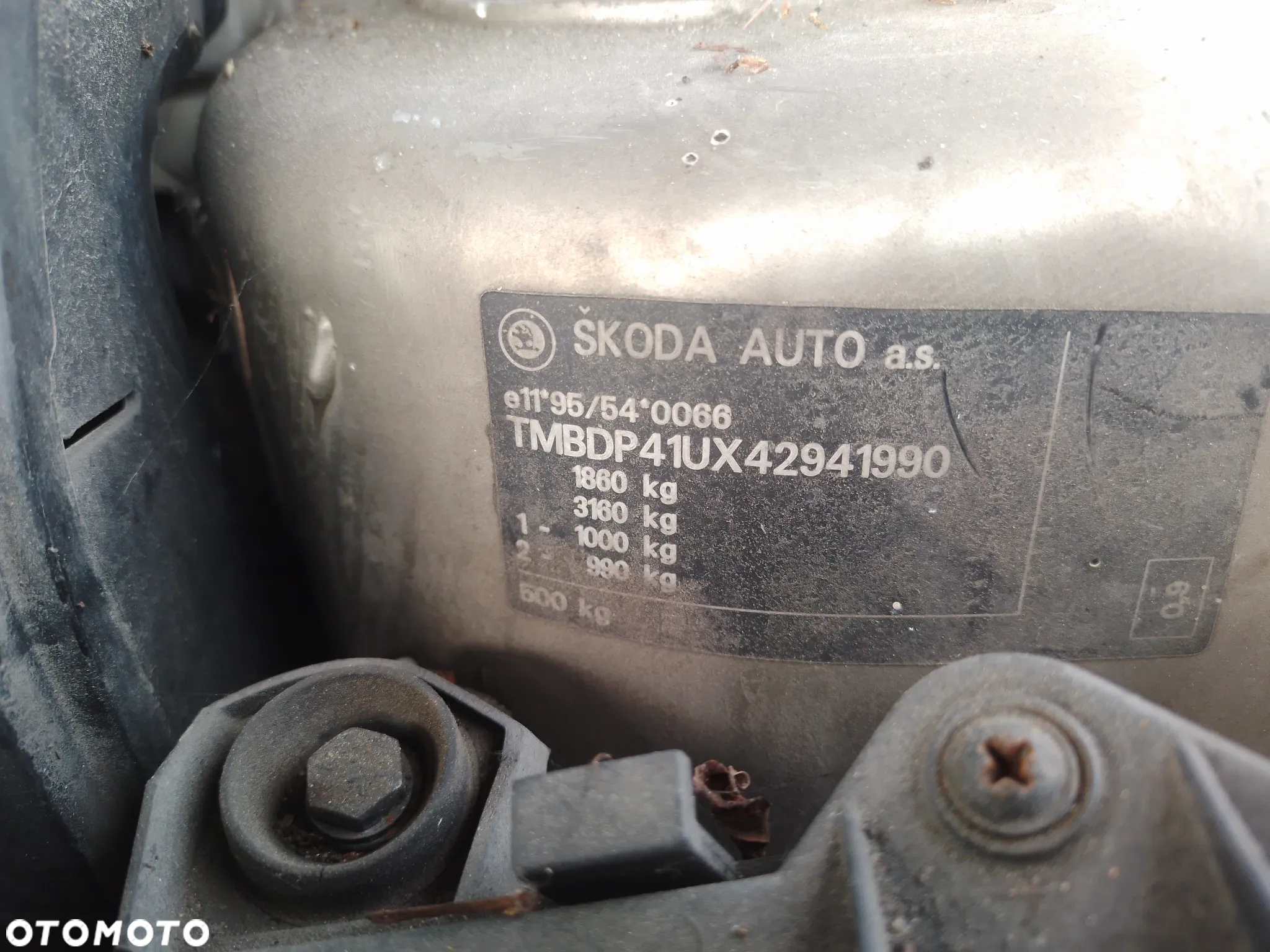 SKODA OCTAVIA I LIFT 00-10  1.9 TDI ASV 9201  SCHOWEK PASAŻERA - 27