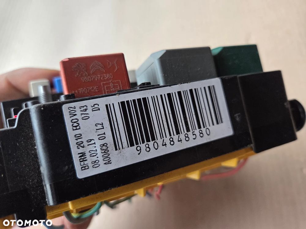 Moduł BSM skrzynka bezpieczników Citroen C4 Cactus 1.5 BLUEHDI - 4