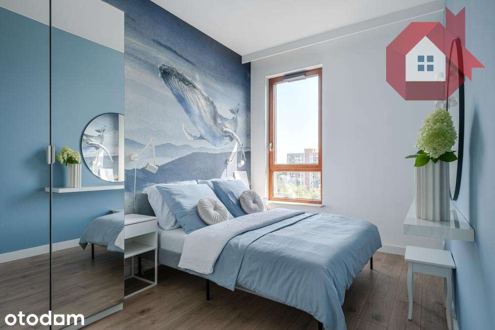 3m Ceilings | Designer 2br Apartment | Sun Mokotów