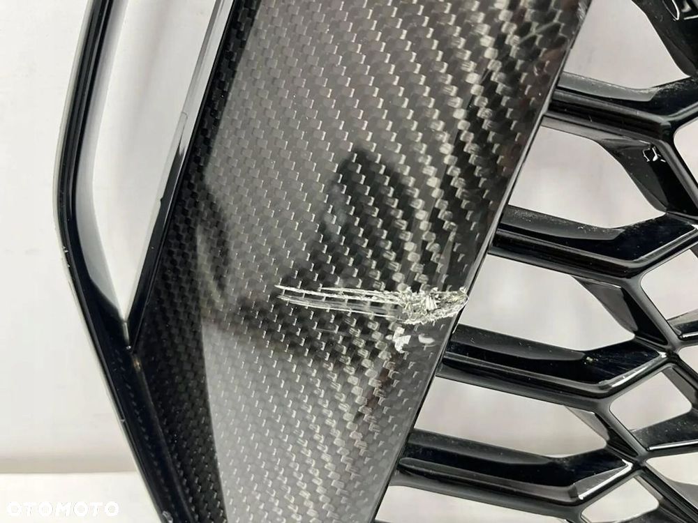 Audi RS7 C8 Carbon Kratka Zderzaka Prawa Przód Przednia 4K8807682D - 9