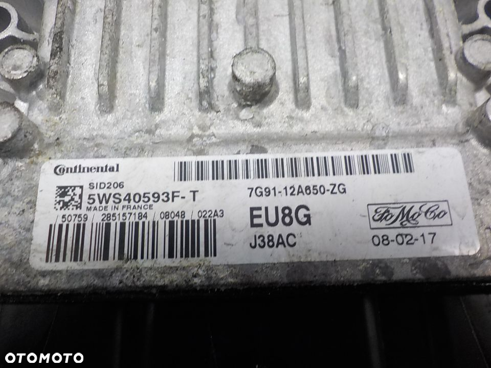 FORD GALAXY MK3 2.0 D STEROWNIK SILNIKA  7G91-12A650-ZG - 2