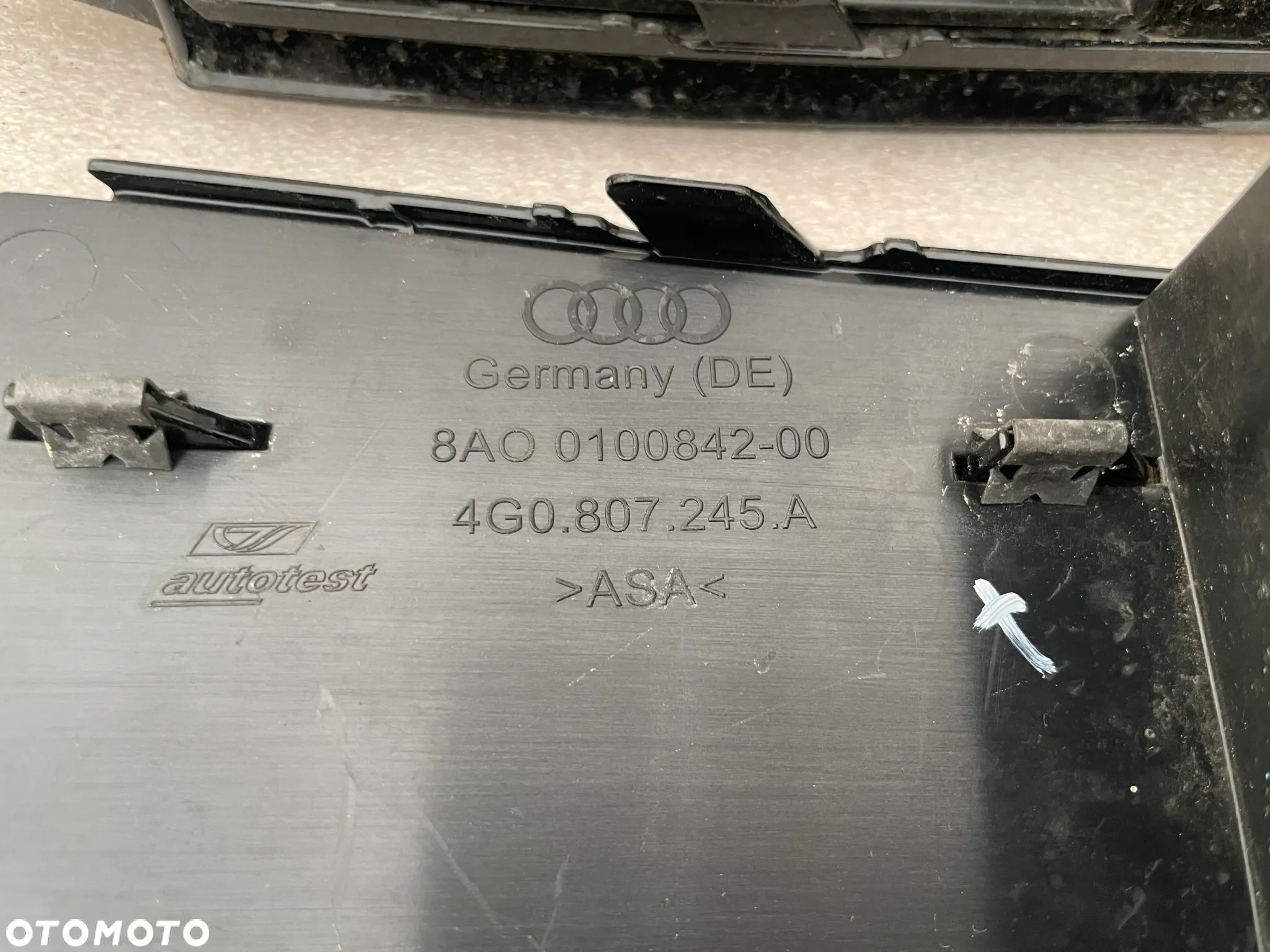 Audi RS6 C7 kratka zderzaka prawa lewa 4G0807245A, 4G0807246A - 5