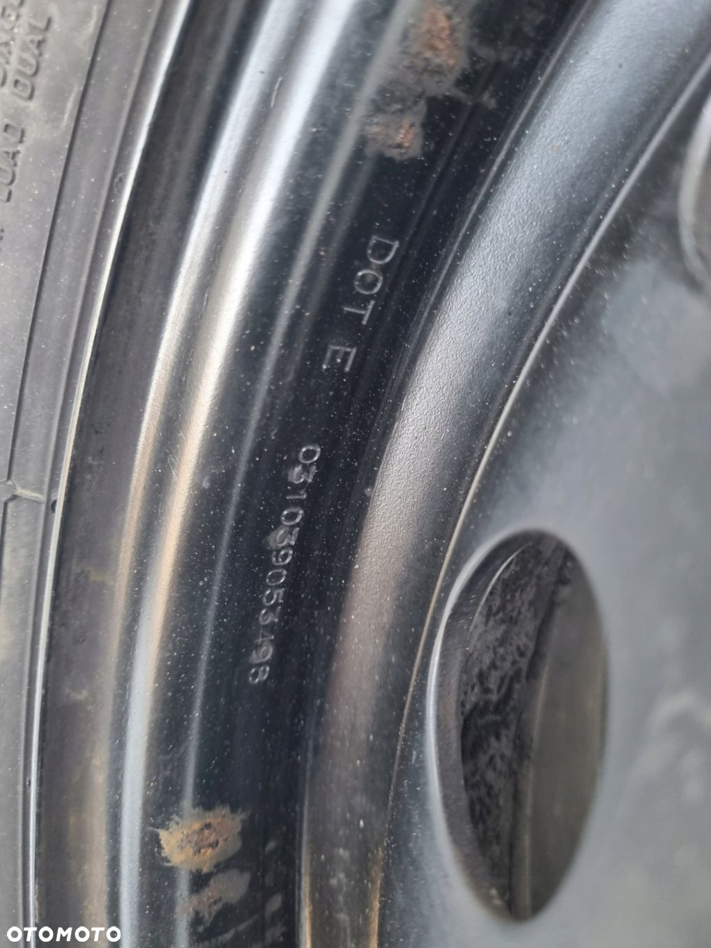Mercedes Vito KOŁO ZAPASOWE Zapas felga 205/65 R16C 5x112 ET52 A4474010101 - 3