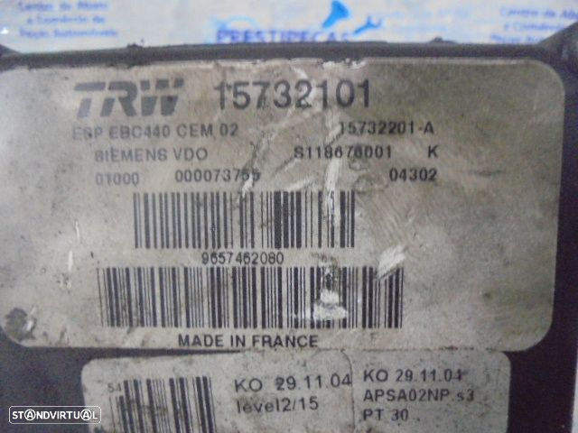 Abs 9657462080  15732101A  15732101 PEUGEOT 407 FASE 1 2005 1.6HDI 110CV 4P CINZA ACASTANHADO - 6