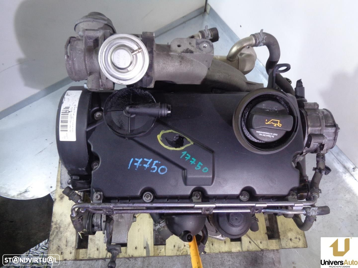 MOTOR COMPLETO SEAT IBIZA III 2005 -AXR - 4