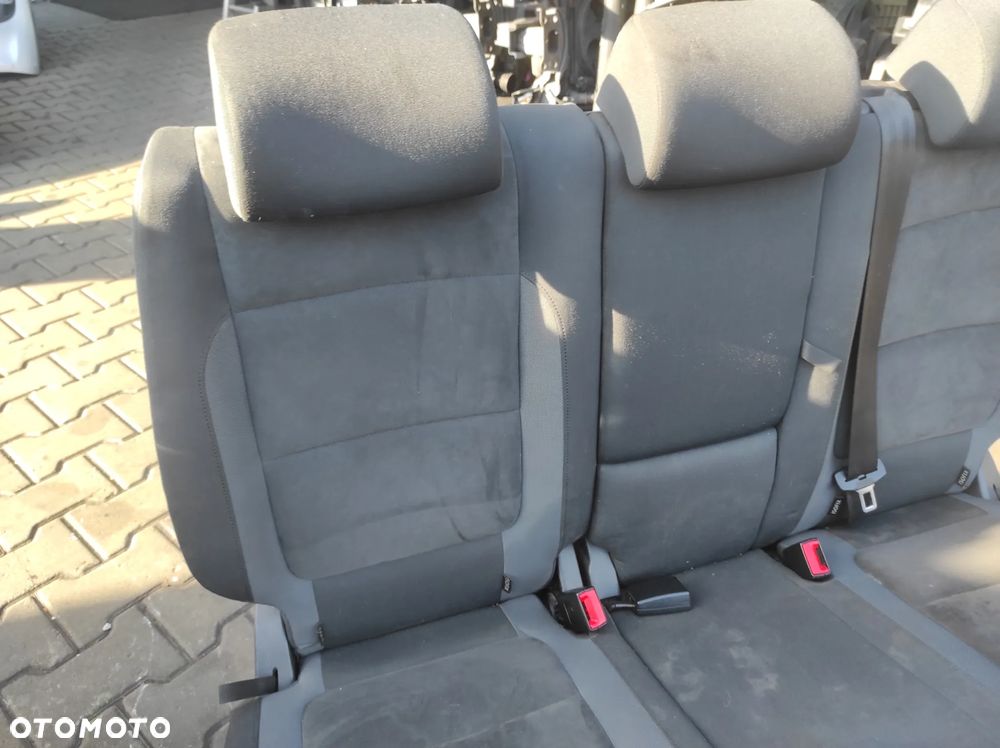 VW GOLF 5 6 PLUS FOTELE TAPICERKA SIEDZENIA KOMPLET SPORTY ALCANTARA STOLIKI KANAPA WYSYŁKA !!!! - 12