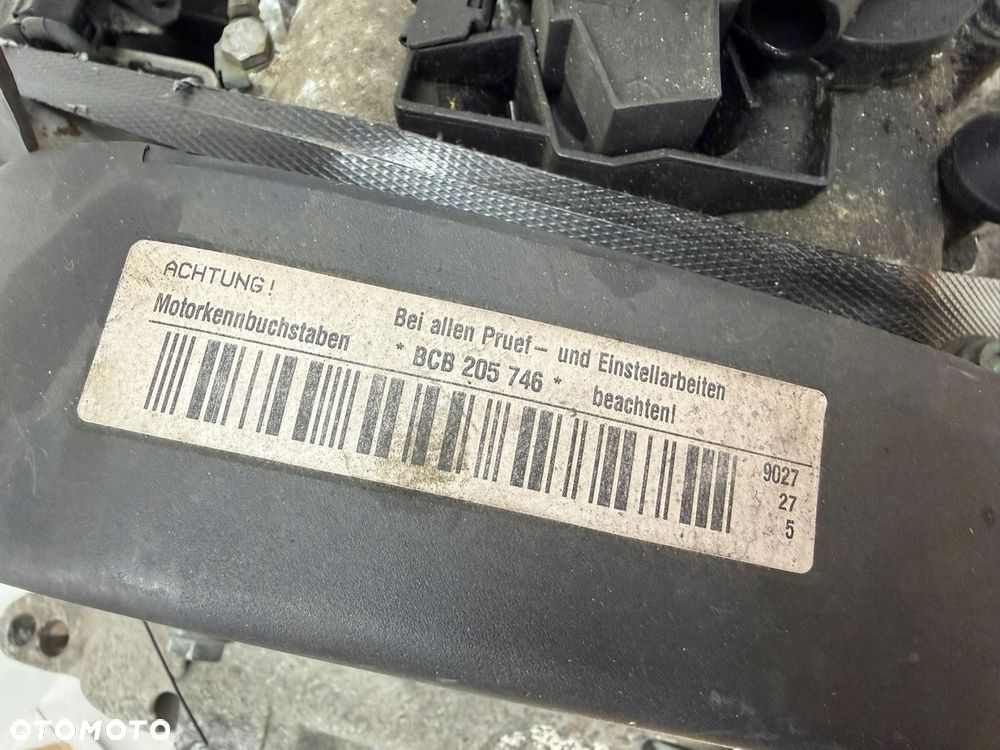 SILNIK BCB VW Golf IV Bora Seat Leon I Toledo II 1.6 16V kompletny 88tyś km - 2