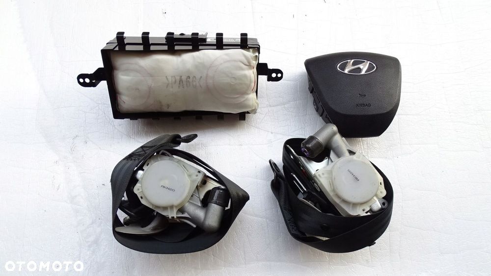 PODUSZKA KIEROWCY PASY AIR BAG HYUNDAI I20 2008-14 569001J500