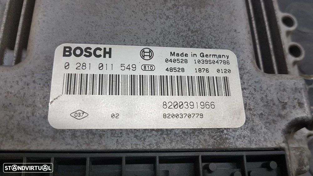 CENTRALINA DO MOTOR UCE RENAULT MEGANE II BERLINA 5P CONFORT DYNAMIQUE - 4