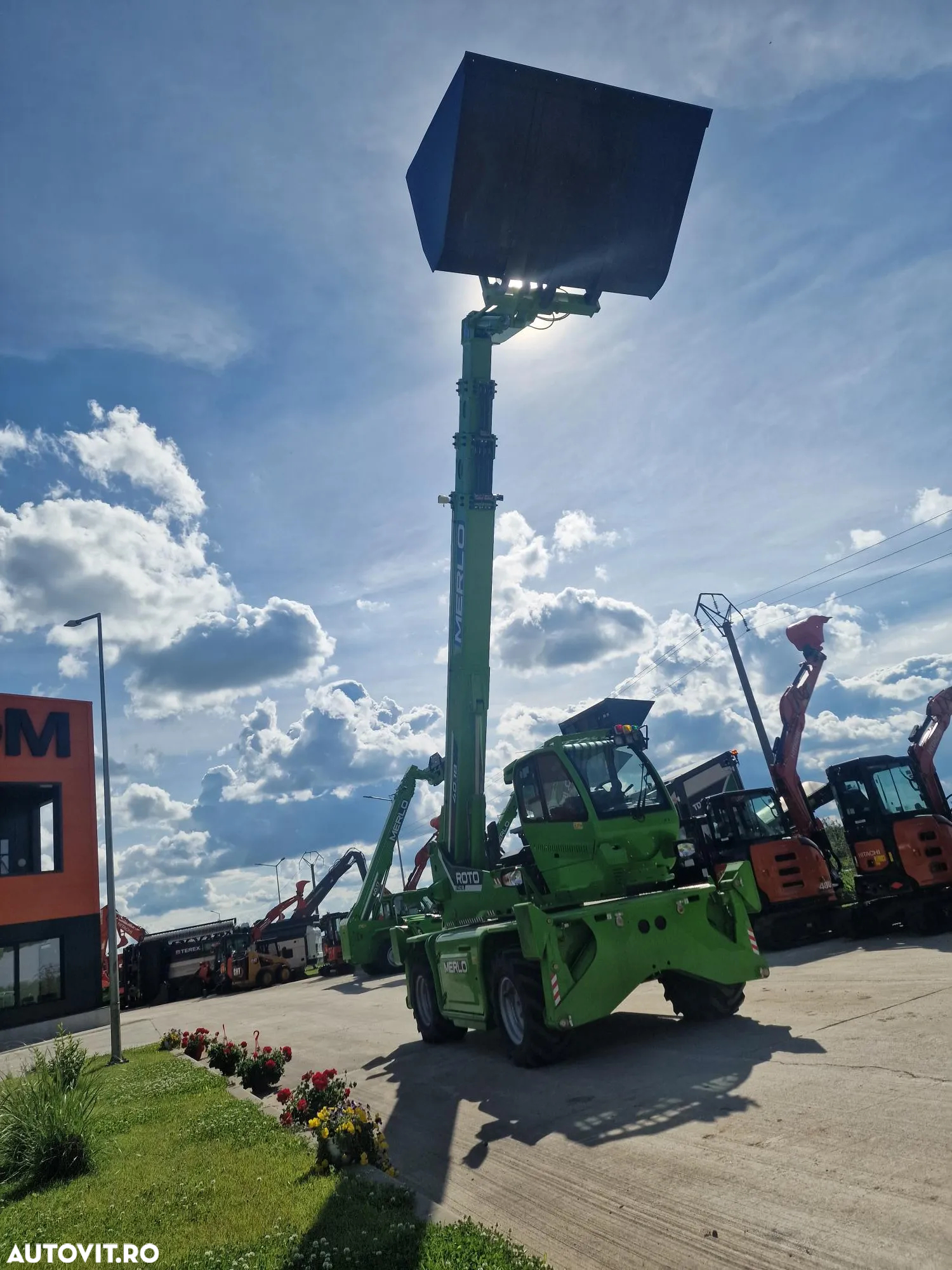 Merlo ROTO la 18m, Furci, cupa, AC, Cupla rapida, posibilitate leasing 5 ani, garantie 2 ani, nefolosit, produs in Italia-PROMOTIE 163.000 EUR+Tva - 19
