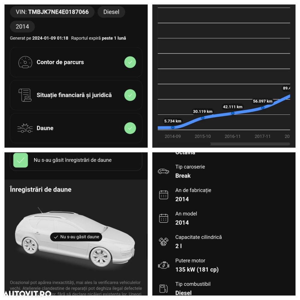 Skoda Octavia Combi 2.0 TDI RS - 12