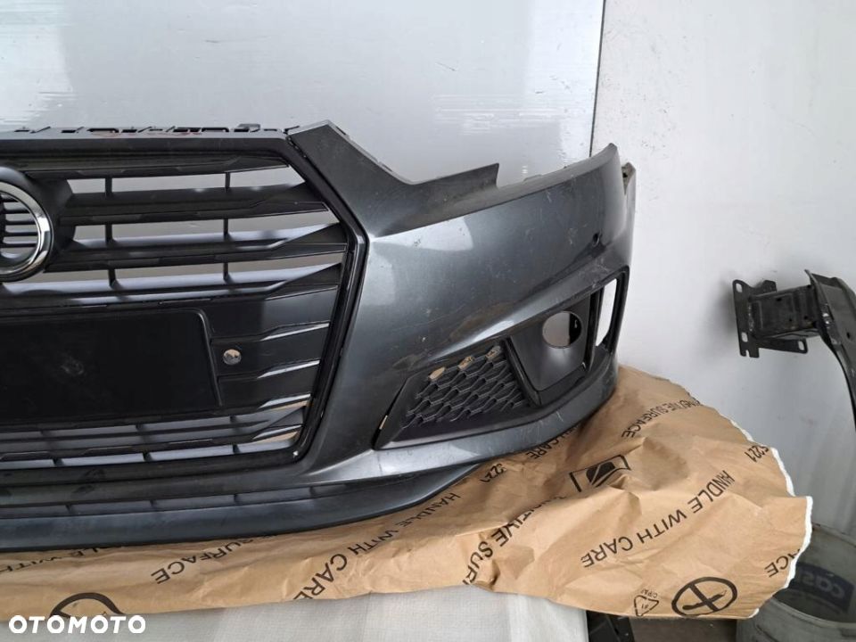 ZDERZAK AUDI A4 B9 8W COMPETITION S-LINE BLACK - 3