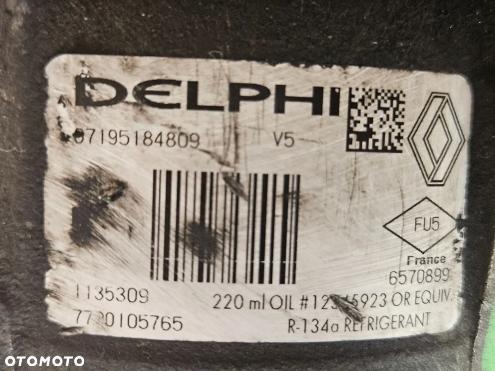 Renault Trafic Opel Vivaro  1.9 DCI Kompresor sprężarka klimatyzacji 7700105765 - 4